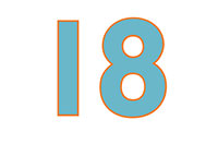 eighteen