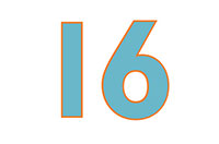 sixteen