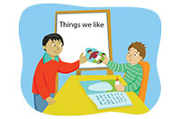 Work with your partner