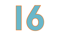 sixteen