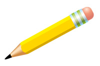 a pencil
