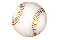 a baseball