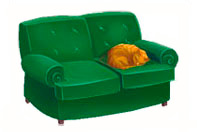 a sofa