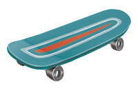 a skateboard