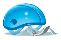 a helmet