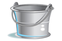 a bucket
