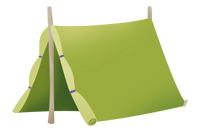 a tent