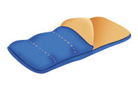 a sleeping bag
