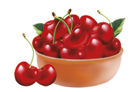 a lot of cherries