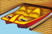 a pedal boat