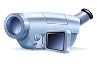 a video camera