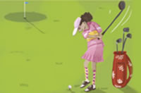 play golf
